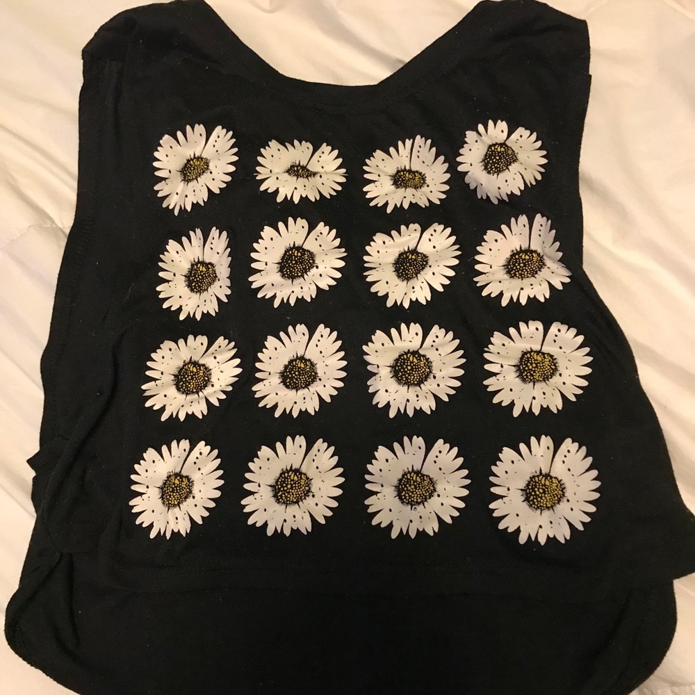 floral crop top
